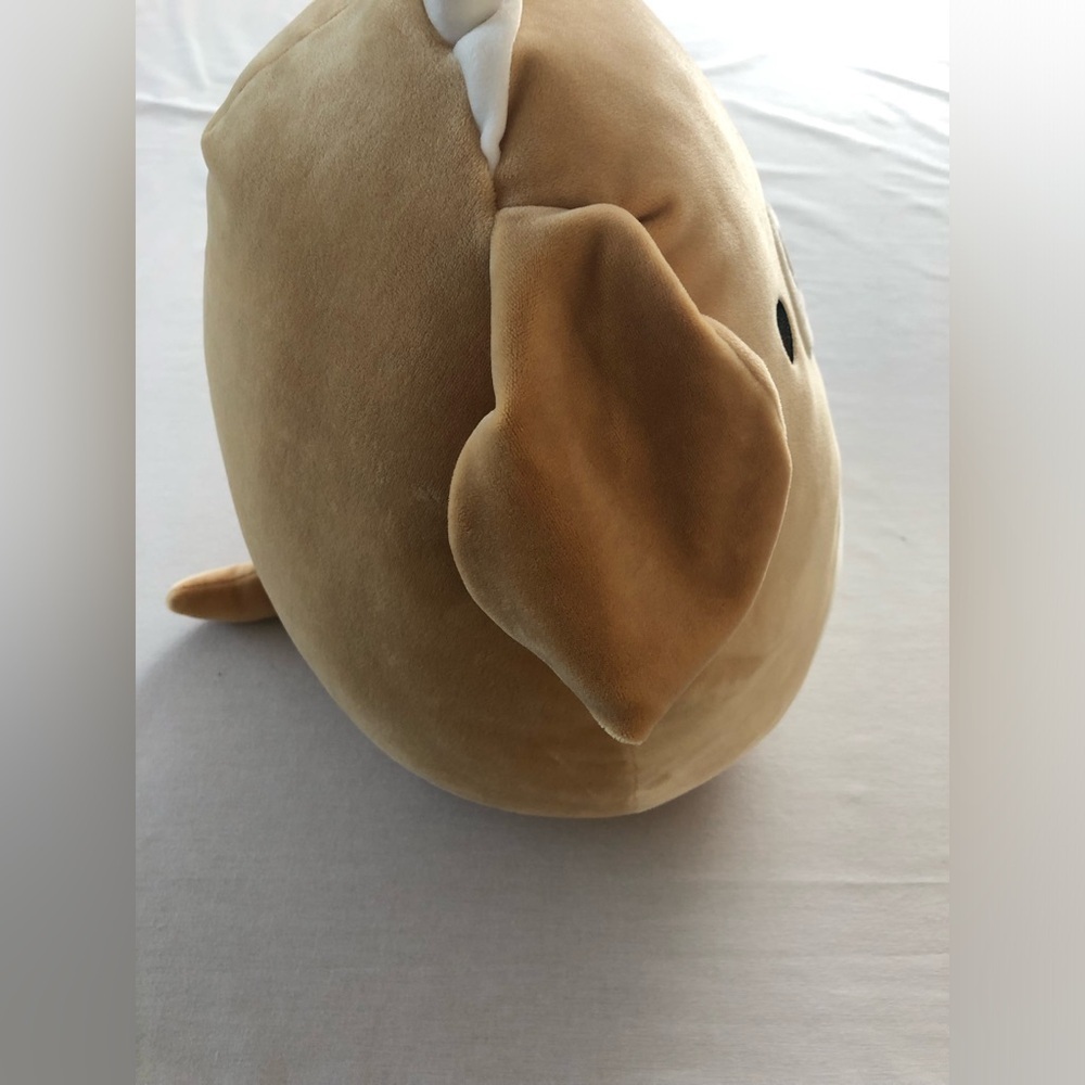 Squishmallow 16” Golden Retriever Dog with Bunny Ears Plush Soft & Squishy NWT - Picture 10 of 16